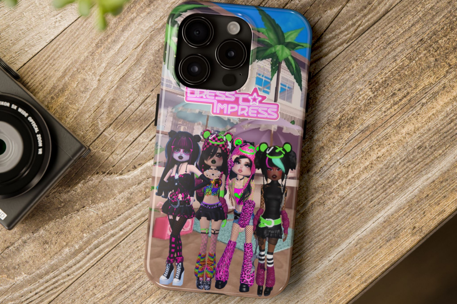 Dress to Impress Roblox BADDIE Phone Cases