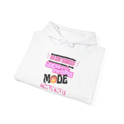 Printify Hoodie Do not disturb Dress to Impress mode activated DTI Dress to Impress Roblox Fashion Game Unisex Heavy Blend™ Hooded Sweatshirt