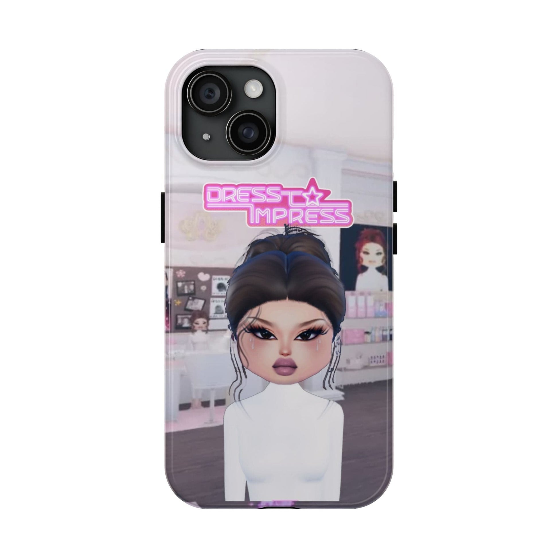 Printify Phone Case iPhone 15 Lana DTI Dress to Impress Roblox Fashion Game iPhone Case