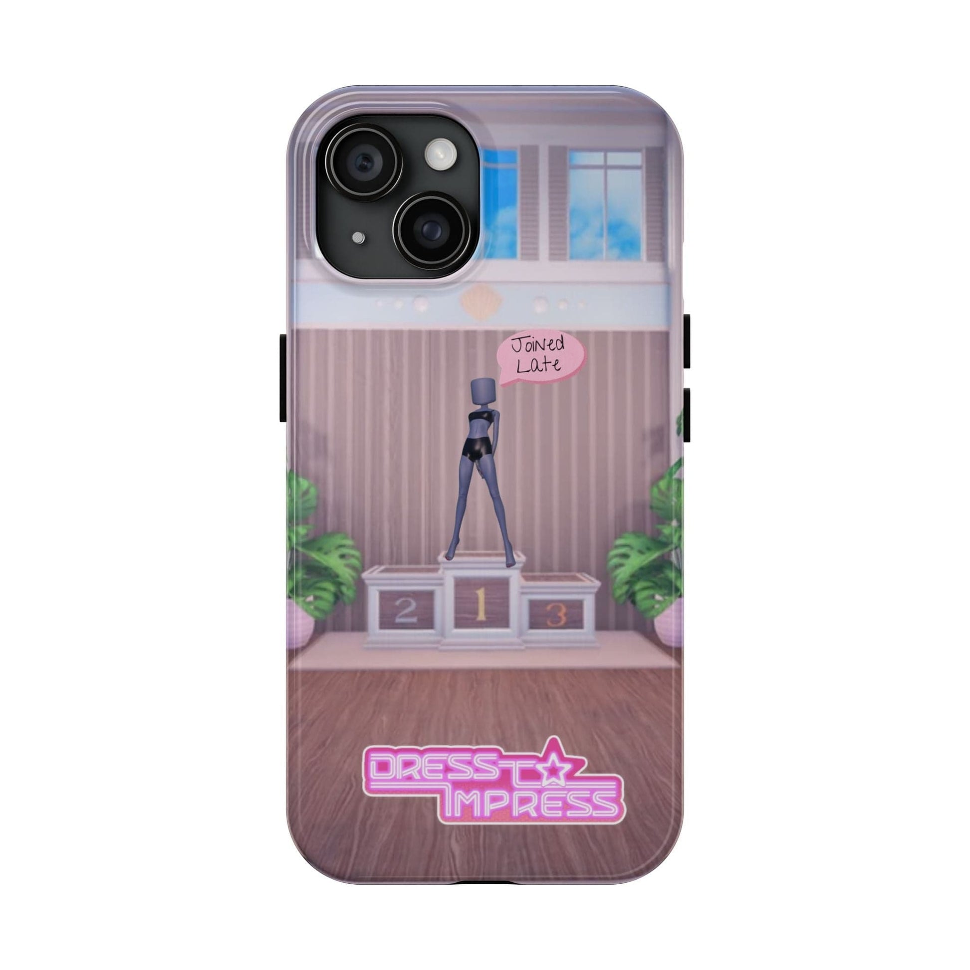 Printify Phone Case iPhone 15 Pose 28 DTI Dress to Impress Roblox Fashion Game iPhone Case