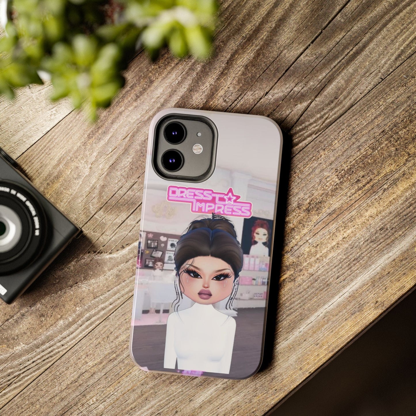 Printify Phone Case Lana DTI Dress to Impress Roblox Fashion Game iPhone Case