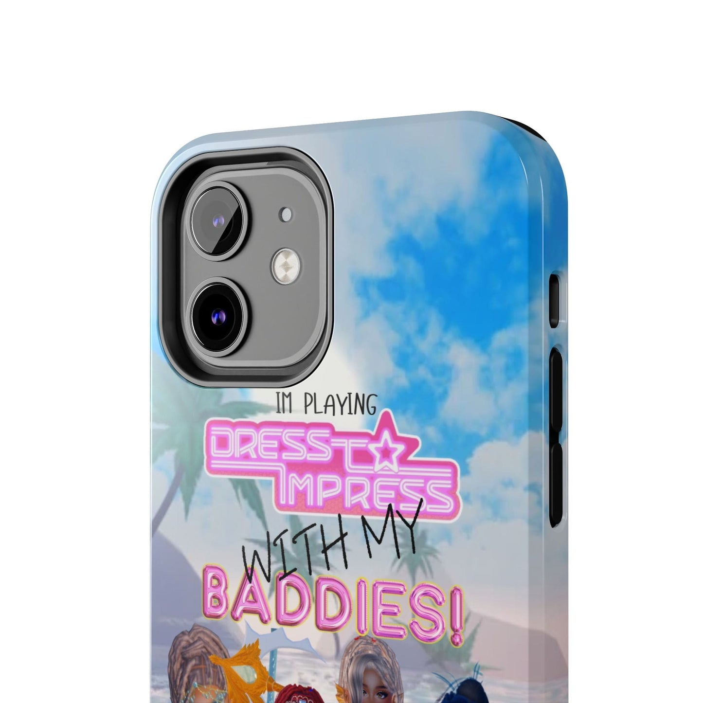 Printify Phone Case Mermaid Dress to Impress BADDIES DTI Dress to Impress Roblox Fashion Game iPhone Case