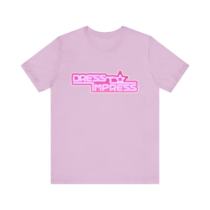 Printify T-Shirt Lilac / XS Dress to Impress BADDIE DTI Dress to Impress Roblox Fashion Game Unisex Jersey Short Sleeve Tee